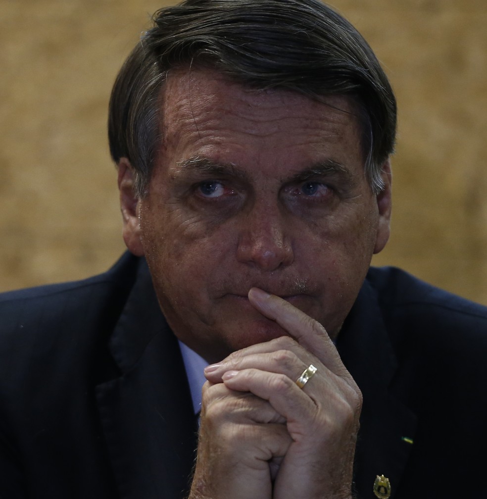 Jair Bolsonaro: “Pessoal do mercado, eu dou o meu recado para vocês. Se o Brasil for mal, todo mundo vai mal” — Foto: Pablo Jacob/Agência O Globo