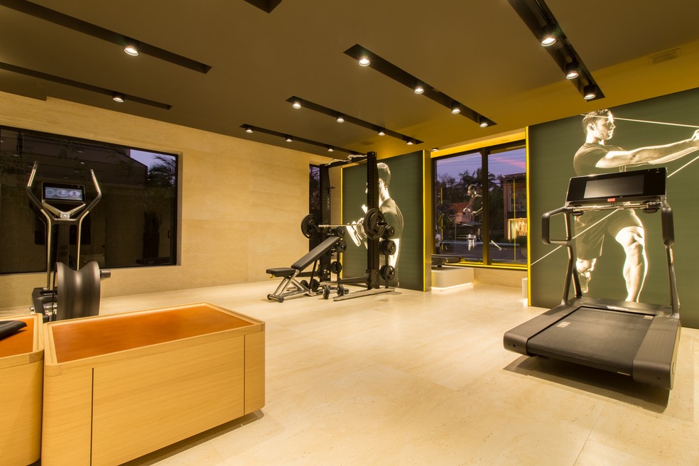 Showroom de equipamentos na capital paulista: crescimento de 1.333% no segmento hoteleiro e imobiliário desde 2019 — Foto: TECHNOGYM/DIVULGAÇÃO