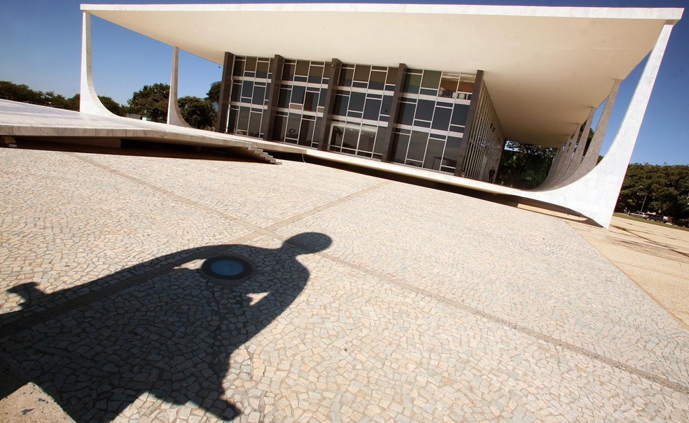 Fachada do edifício sede do STF, em Brasília — Foto: Nelson Jr./SCO/STF