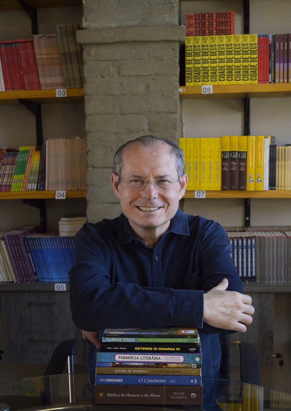 Galeno Amorim: “Há um entendimento geral de que ler livros é uma coisa atrelada à escola” — Foto: Divulgação