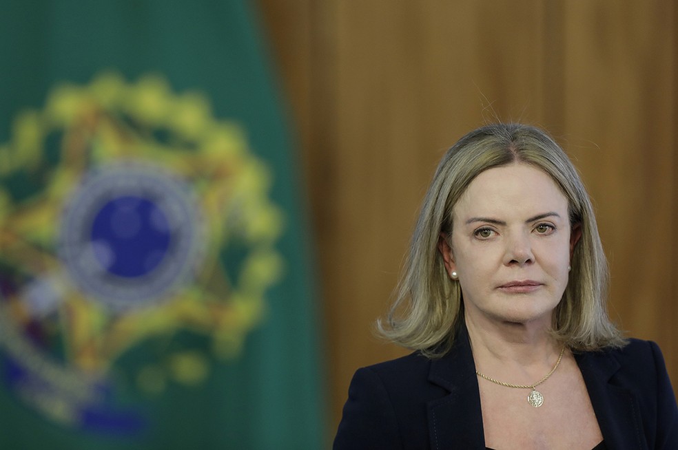 A ministra da Secretaria de Relações Institucionais, Gleisi Hoffmann — Foto: Cristiano Mariz/Agência O Globo