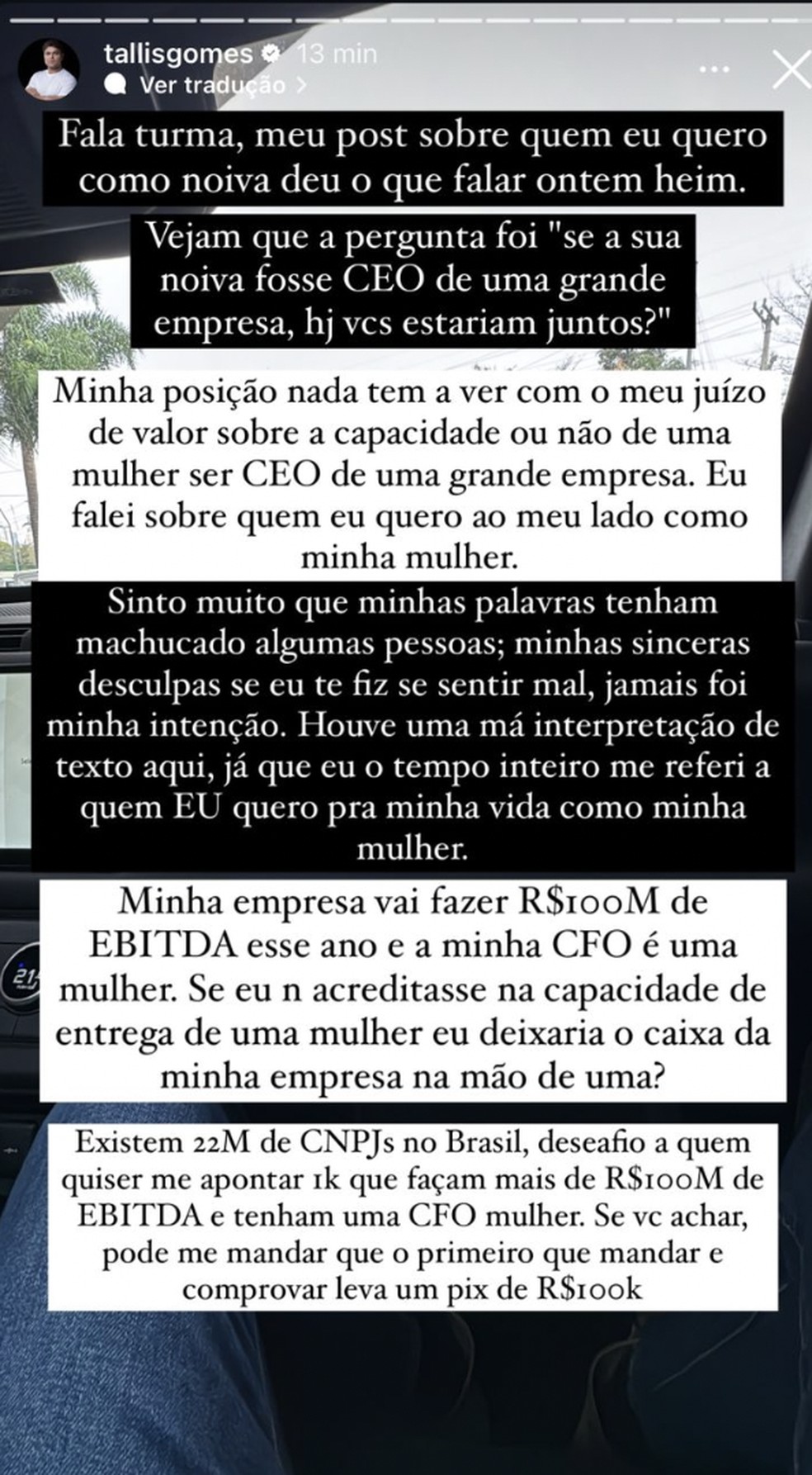                 — Foto: Reprodução Instagram