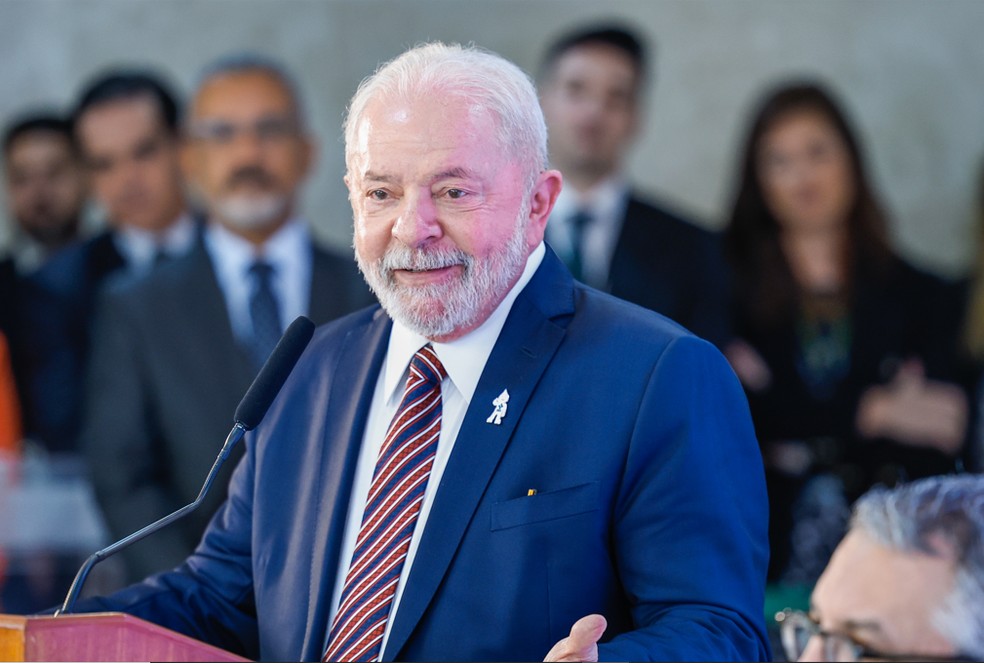 Lula reunirá ministros no Planalto — Foto: Ricardo Stuckert/Presidência da República