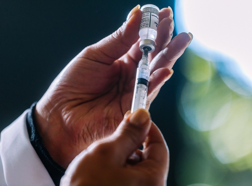 Vacina contra covid-19: População acima de 18 anos receberá a terceira dose — Foto: Prefeitura de São Paulo