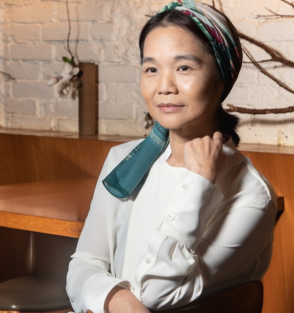 Telma Shimizu precisou impor-se sobre o machismo e a tradição japonesa — Foto: Rogerio Vieira/Valor