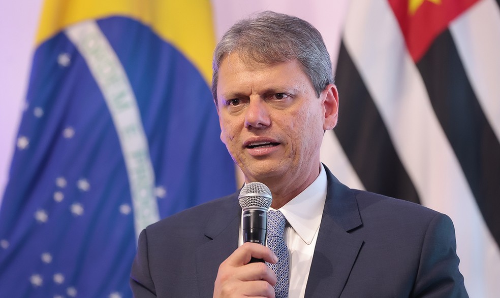 Tarcísio de Freitas — Photo: Pablo Jacob/SP State Government