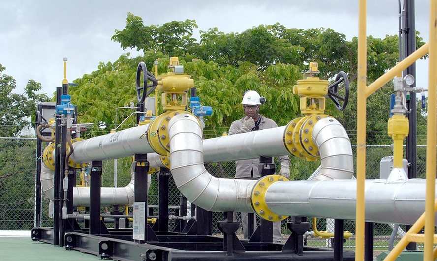 Gasoduto da Petrobras, gás natural