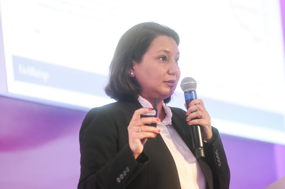 A chefe de ratings soberanos para Ásia e Américas da Fitch, Shelly Shetty — Foto: Claudio Belli/Valor