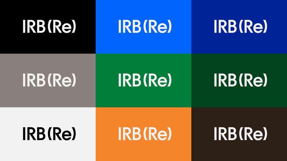 Nova logomarca do IRB — Foto: Divulgação