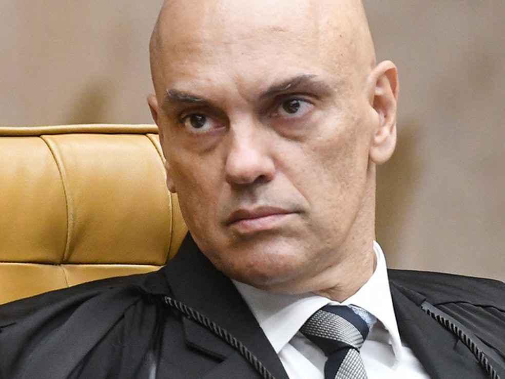 Moraes foi relator no julgamento do TSE que condenou Bolsonaro à inelegibilidade — Foto: Carlos Moura/SCO/STF