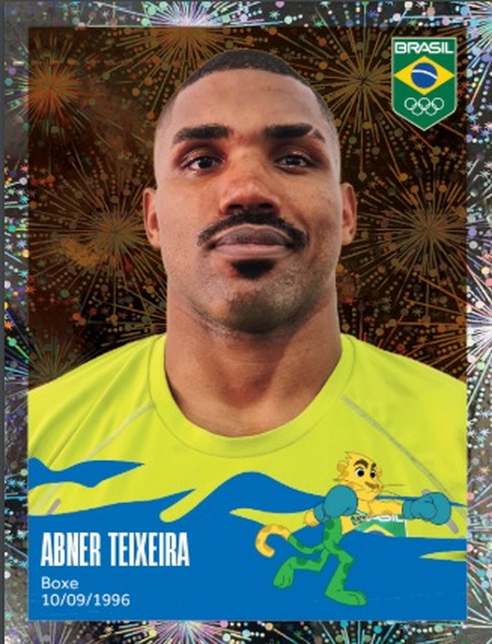 Estatueta de Abner Teixeira, do boxe — Foto: Divulgação