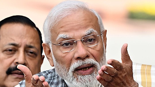Índia: Coalizão de Modi garantirá terceiro mandato, mostram pesquisas de boca de urna