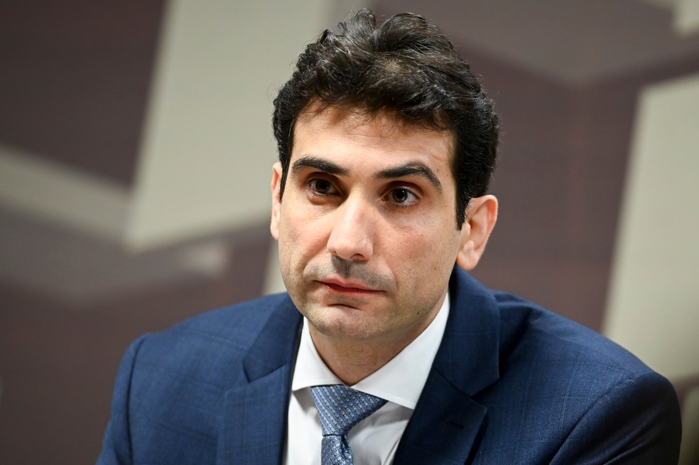O diretor de política monetária do Banco Central, Gabriel Galípolo, que assumirá a presidência da autoridade monetária no ano que vem — Foto: Ton Molina/Bloomberg