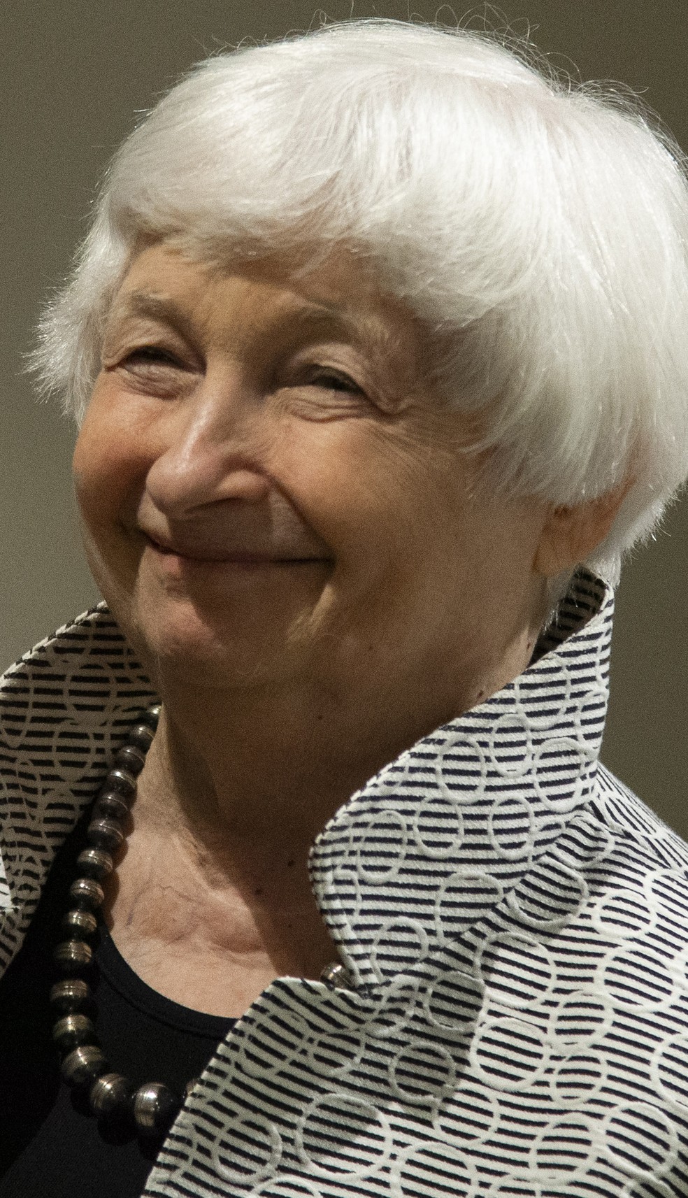 Janet Yellen: “Negligenciar o enfrentamento da mudança climática é má política econômica” — Foto: Bruna Prado/AP