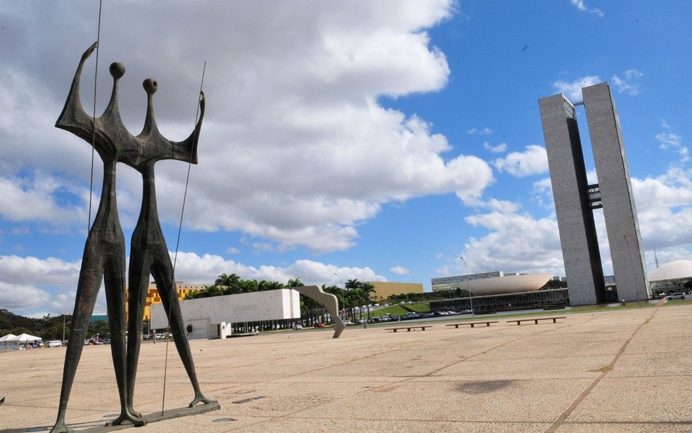 Praça dos Três Poderes, em Brasília — Foto: Tony Winston/Agência Brasília