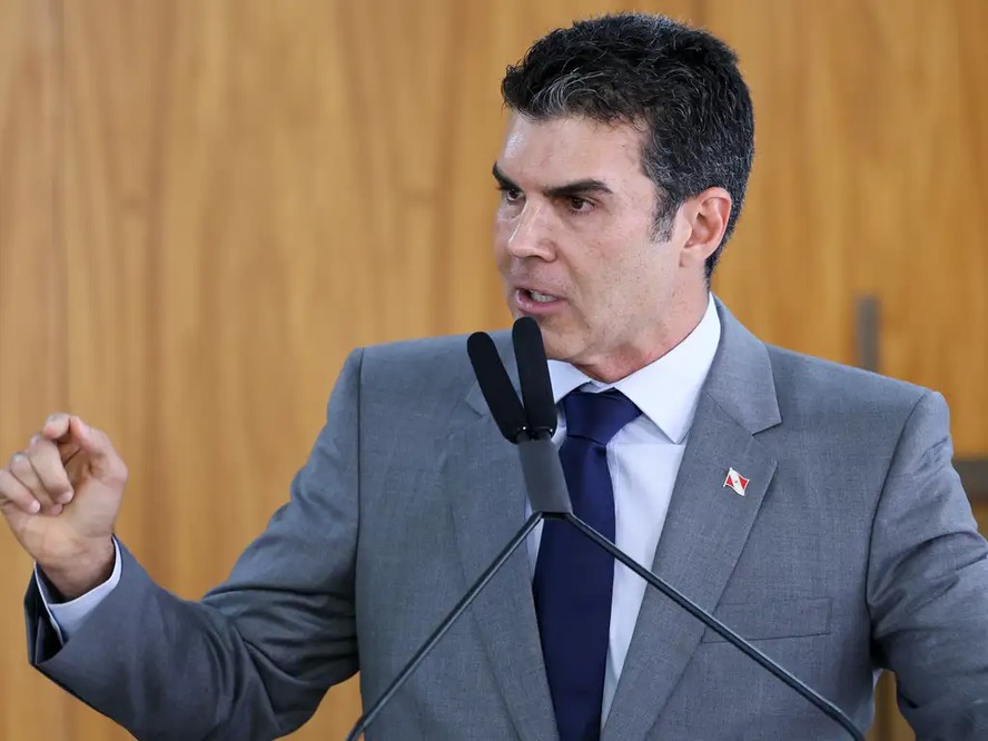 O governador do Pará, Helder Barbalho