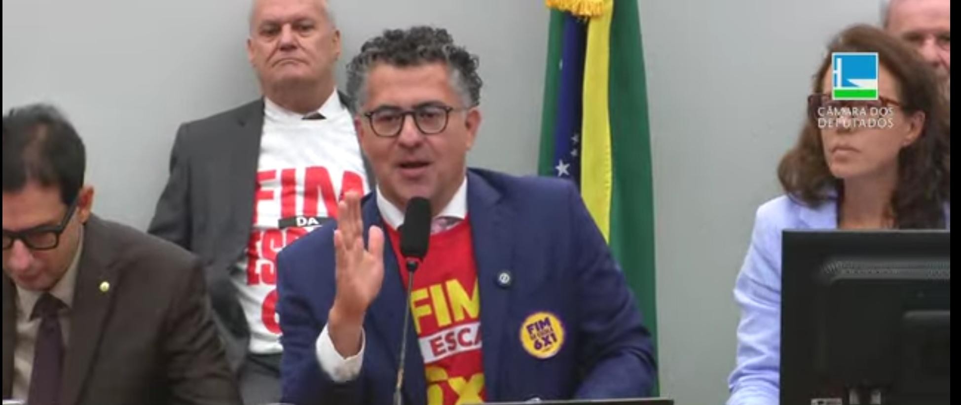 Comissão especial da Câmara vota PEC que prevê fim da escala 6x1; assista ao vivo