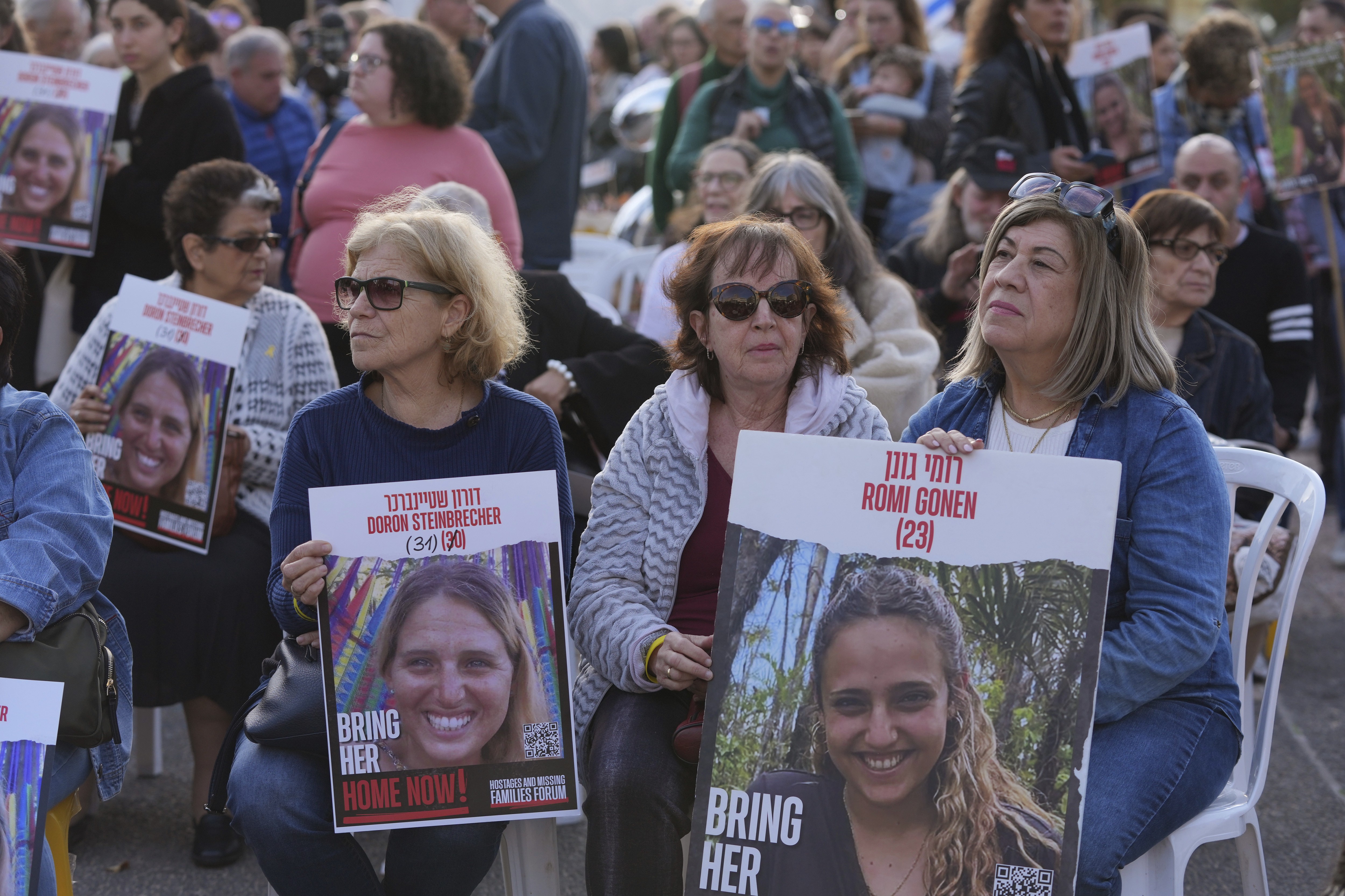 Cruz Vermelha começa processo de troca de reféns israelenses com o Hamas em Gaza