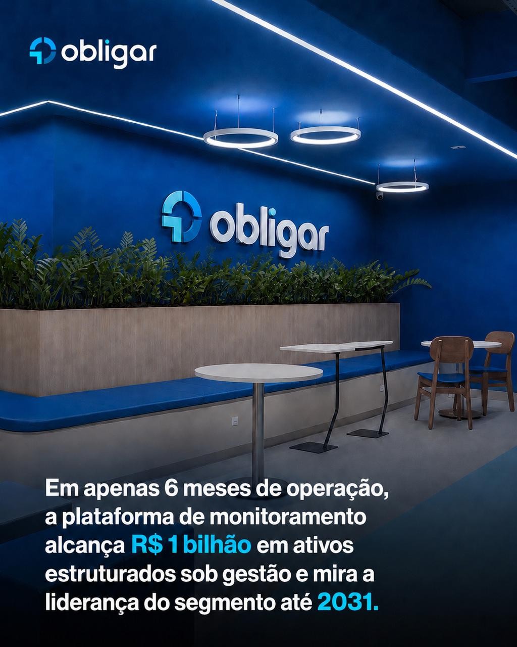 Obligar monitora R$ 1 bilhão em dívidas estruturadas