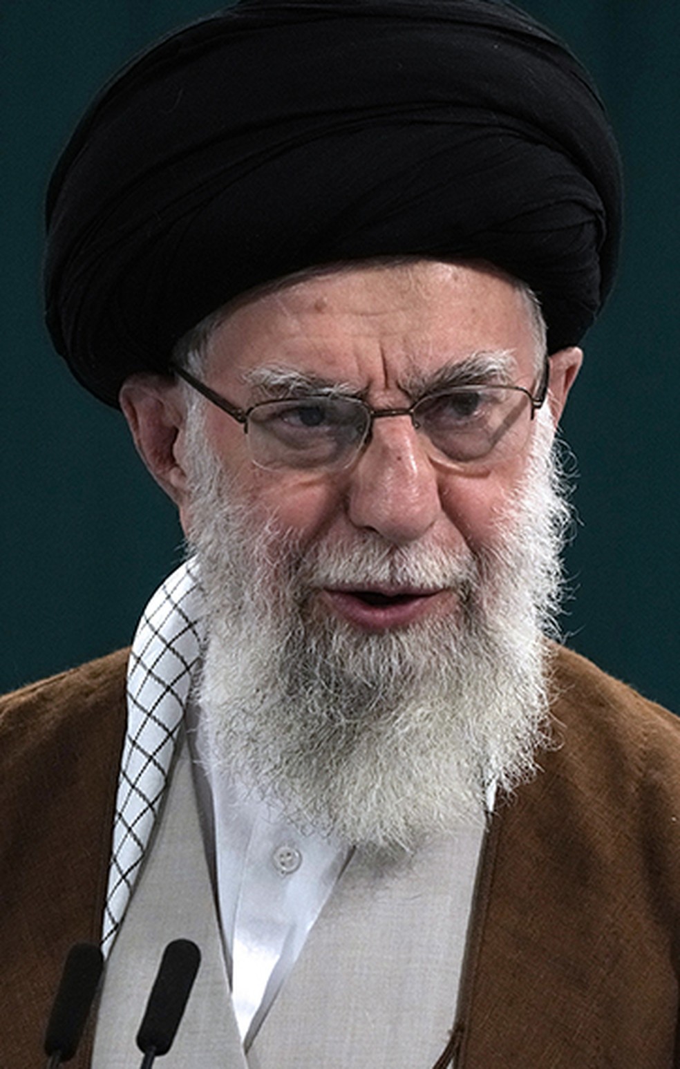 Ali Khamenei é lider supremo do Irã — Foto: Vahid Salemi/AP 10/05/2024