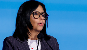 Delcy diz que Venezuela vai oferecer ativos estatais ao setor privado