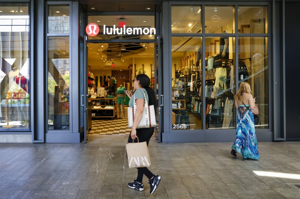 Loja da Lululemon em Miami, na Flórida — Foto: Eva Marie Uzcategui/Bloomberg