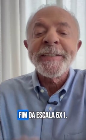 Lula acata sugestões e posta selfies nas redes para 'animar' militância e cobrar pela 6x1
