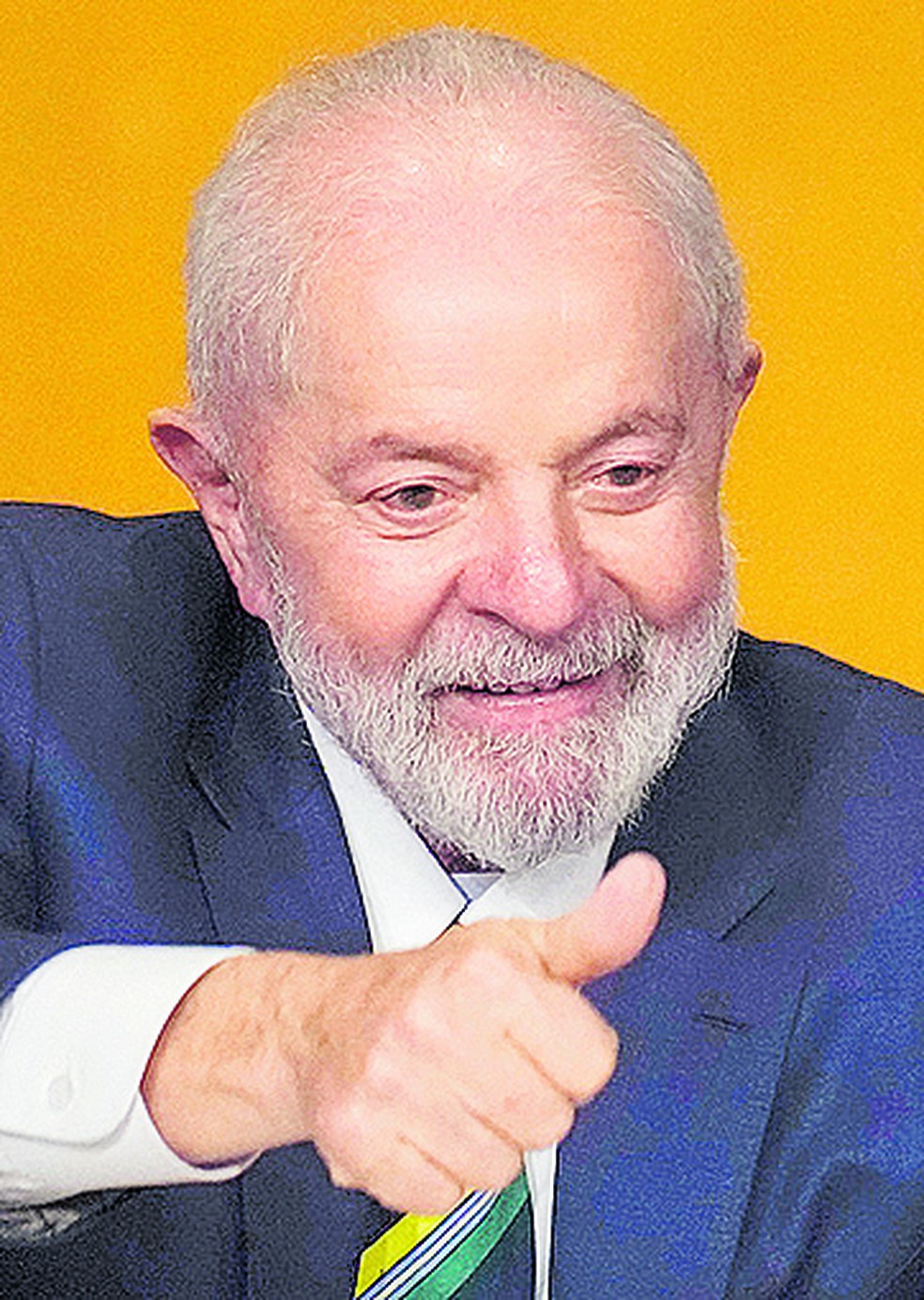 Lula: “Temos condições de triplicar o comércio entre Brasil e Colômbia” — Foto: Fernando Vergara/AP