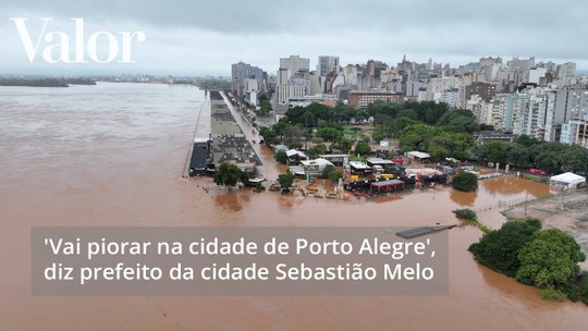 Veja como as chuvas afetaram a cidade de Porto Alegre
