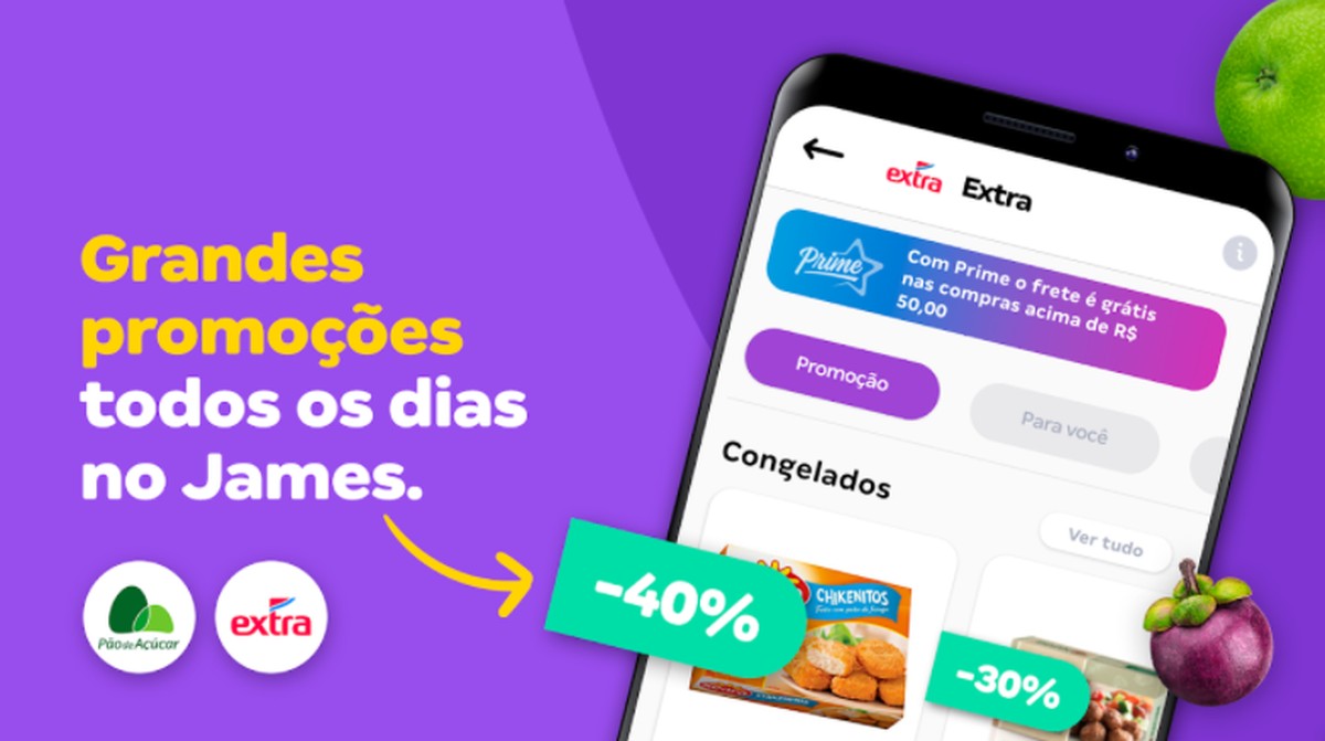 GPA buscou interessados em comprar o James Delivery | Empresas | Valor ...