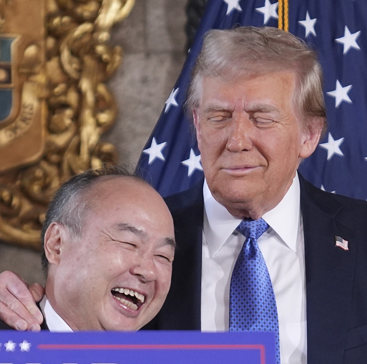 CEO do SoftBank promete US$ 100 bilhões em investimentos nos EUA em reunião com Trump