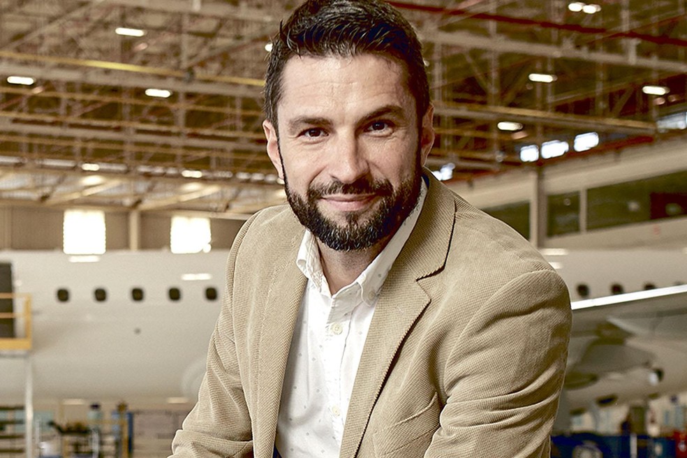 Garnica, líder em inovação: sistema de decolagem automática reduzirá consumo de combustível — Foto: Arthur Nobre/Editora Globo