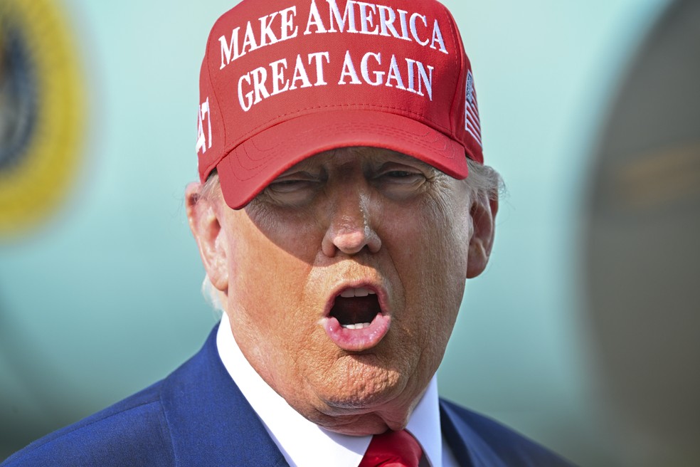 Donald Trump — Foto: Pool via AP