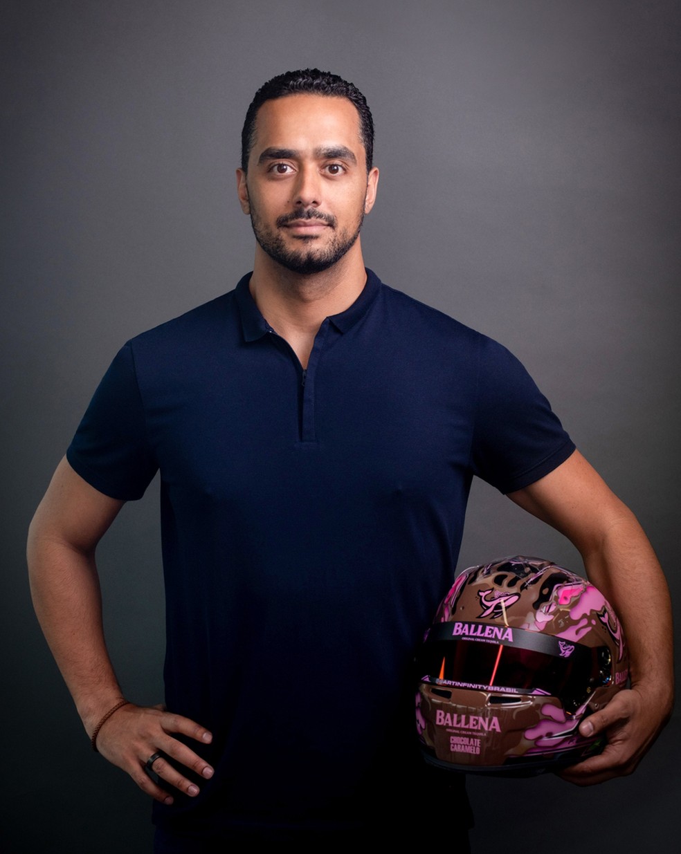 Fernando Goyareb, da Ballena, diz que o automobilismo lhe permite se desvencilhar 100% do trabalho — Foto: Divulgação