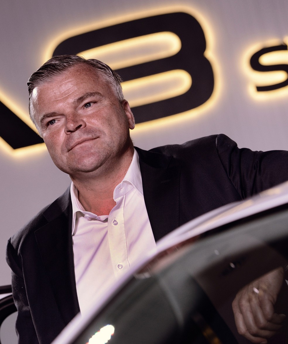 Hofmann, presidente da Audi no país, diz que, desta vez, marca veio para ficar — Foto: Regis Filho/Valor