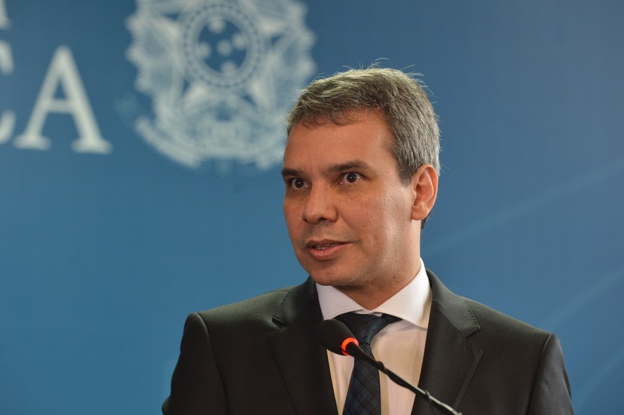 Wellington César Lima e Silva, atual advogado-geral da Petrobras, em cerimônia no Ministério da Justiça, em 2016