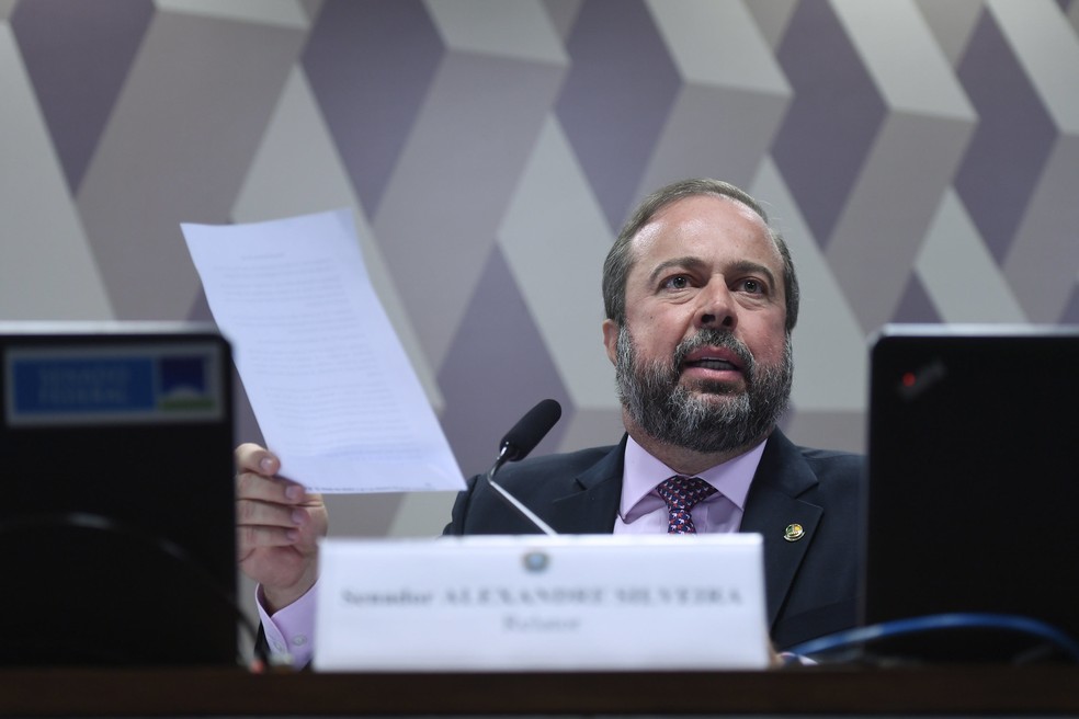 Alexandre Silveira (PSD-MG), futuro ministro de Minas e Energia — Foto: Edilson Rodrigues/Agência Senado