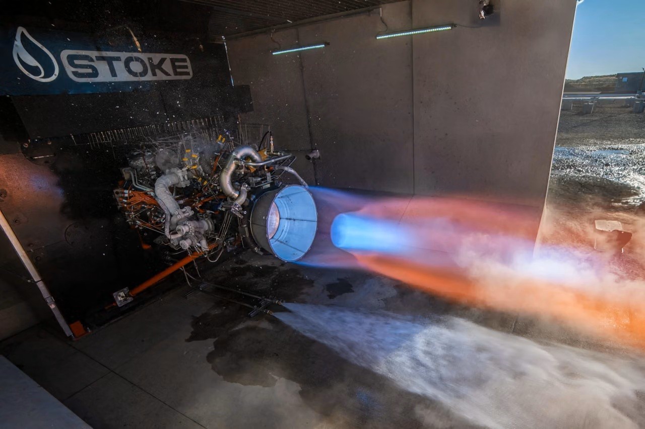 Porsche SE investe em fabricante de foguetes reutilizáveis Stoke Space - Foto