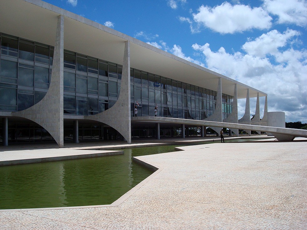 Palácio do Planalto, sede do governo brasileiro, em Brasília — Foto: Agência Brasil