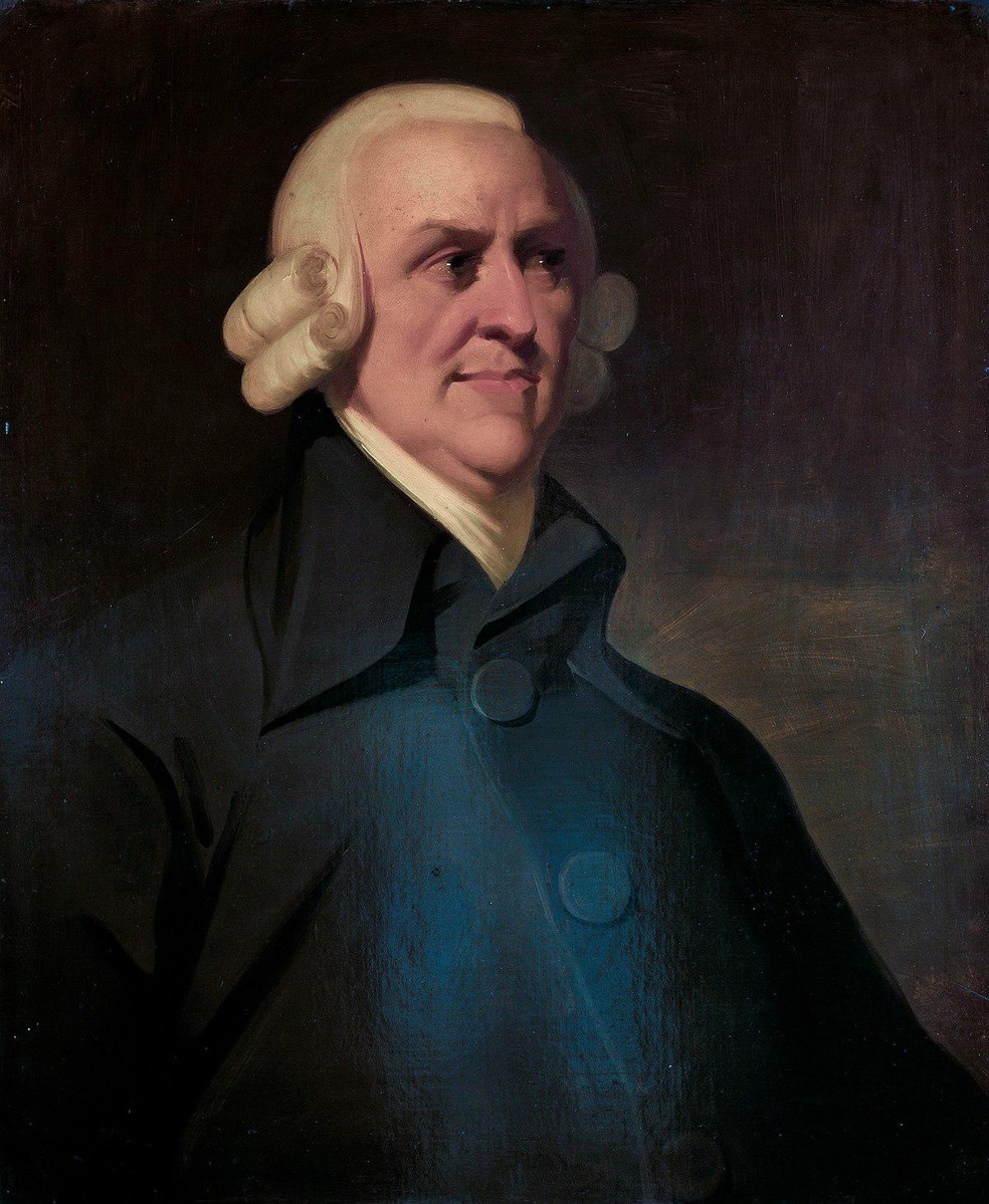 Direito e Contabilidade em Adam Smith — Foto: Reprodução/Wikipedia