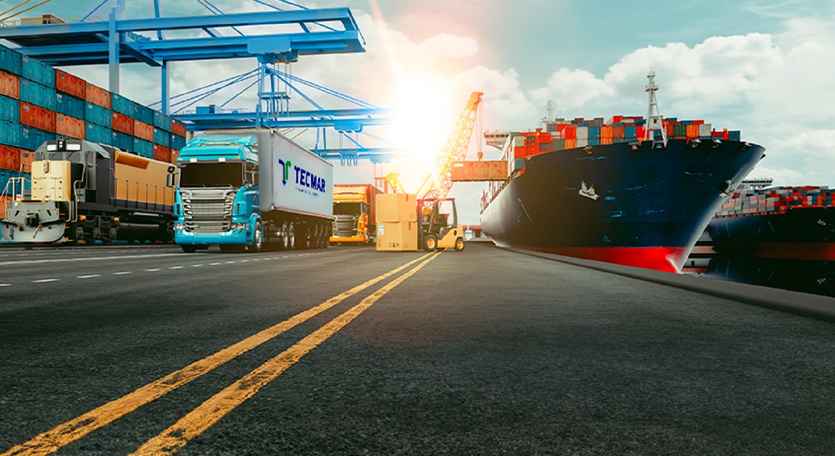 Log-In recebe navio porta-contêineres