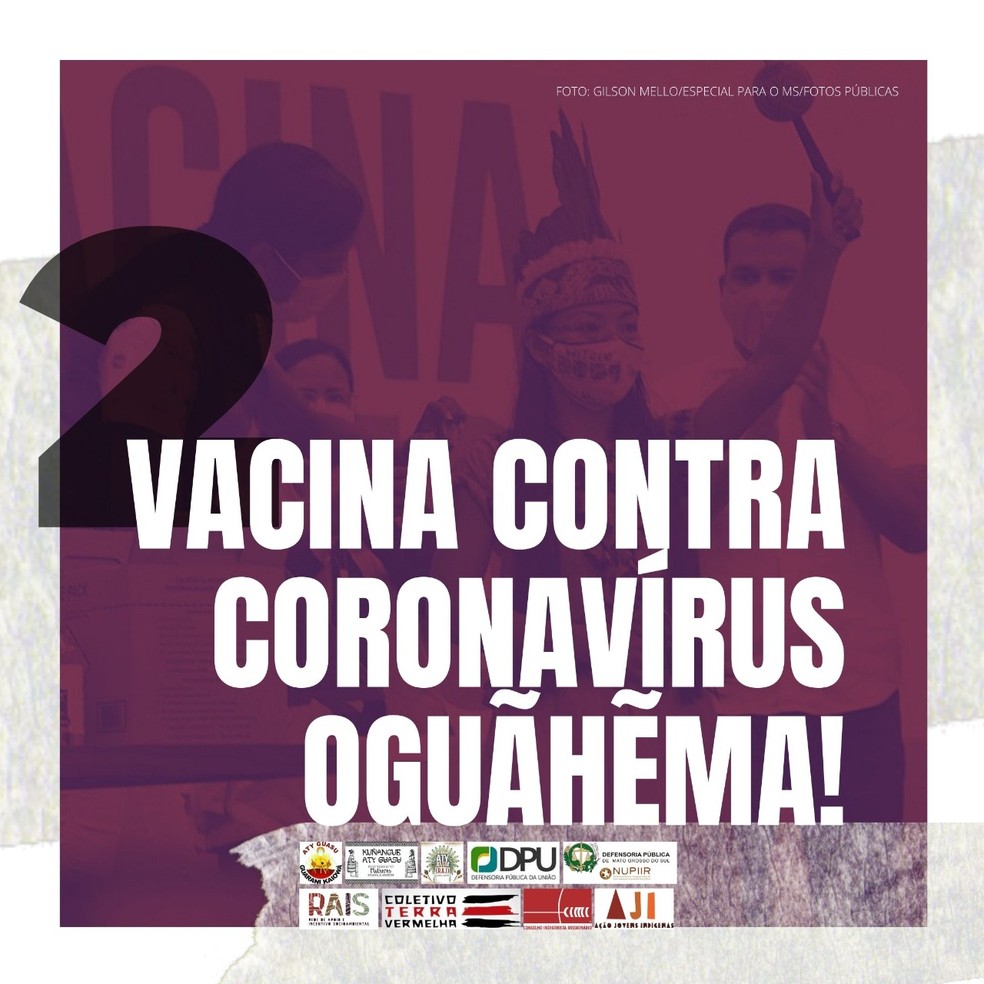 "Vacina contra coronavirus chegou!" — Foto: Divulgação