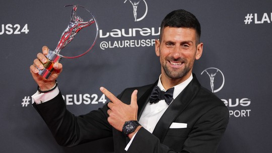 Djokovic e Aitana Bonmatí são premiados no Laureus; Brasil fica sem troféu