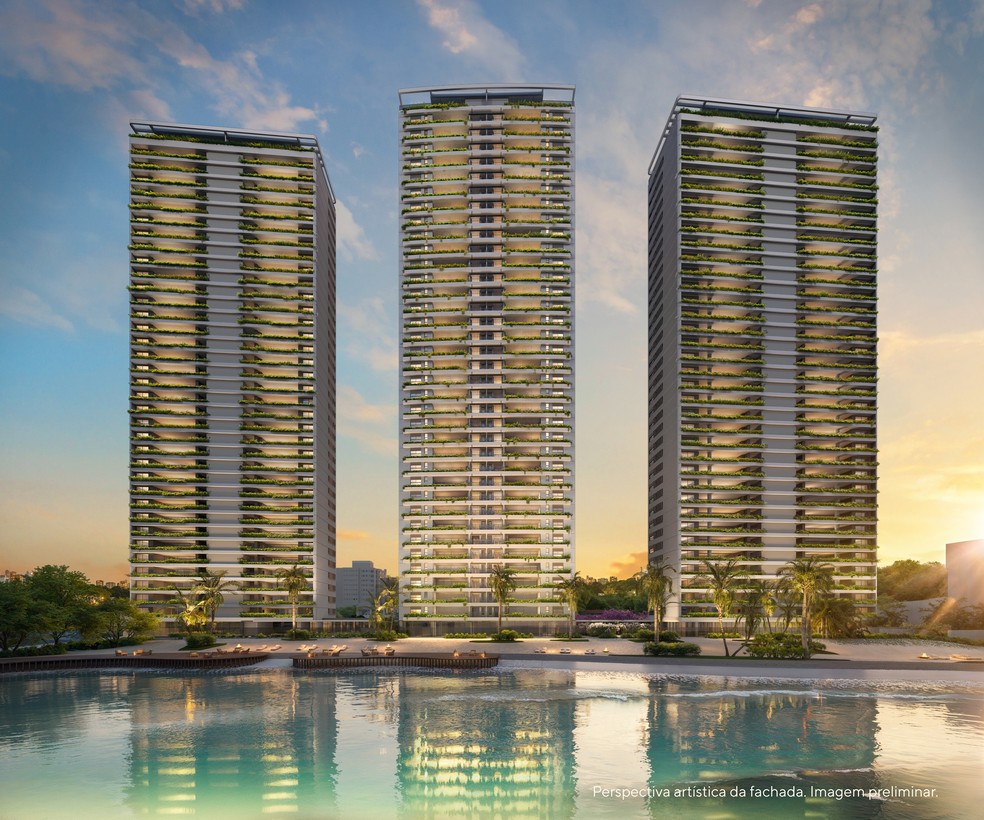 Beyond the map of traditional addresses, the condominiums in São Paulo Bay should create a new upscale frontier in the Real Parque neighborhood - Photo: EVEN/DIVULGAção