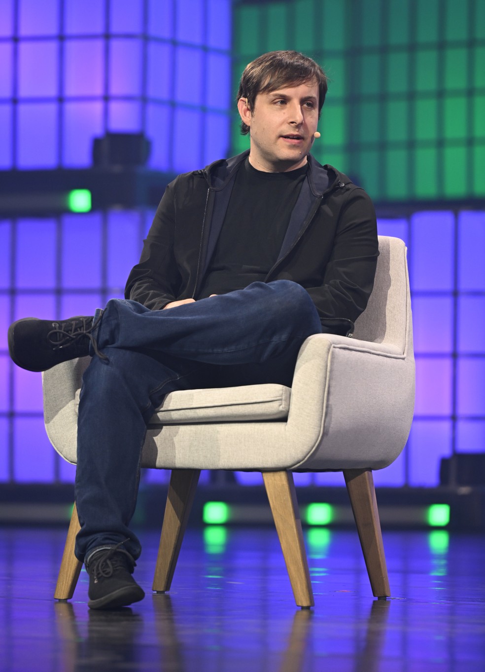 Max Hodak, fundador e CEO da Science: “Esse é um verdadeiro marco” — Foto: Paul Devlin/Web Summit via Sportsfile