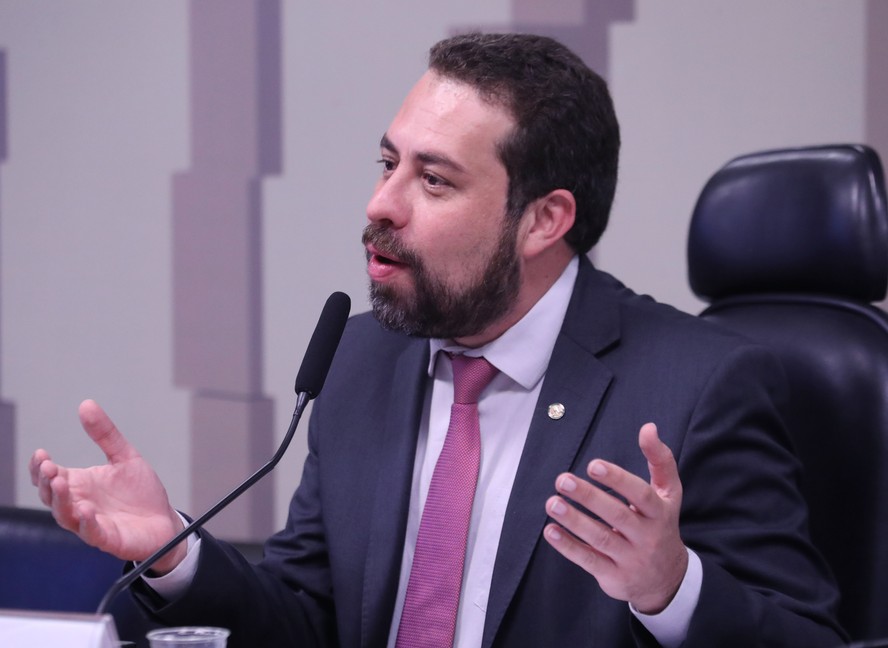 Deputado Guilherme Boulos (Psol-SP) é pré-candidato à Prefeitura de São Paulo em 2024