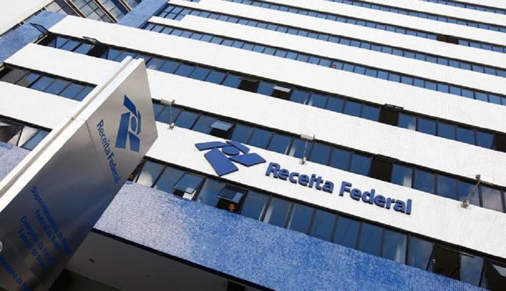 Fachada da sede da Receita Federal