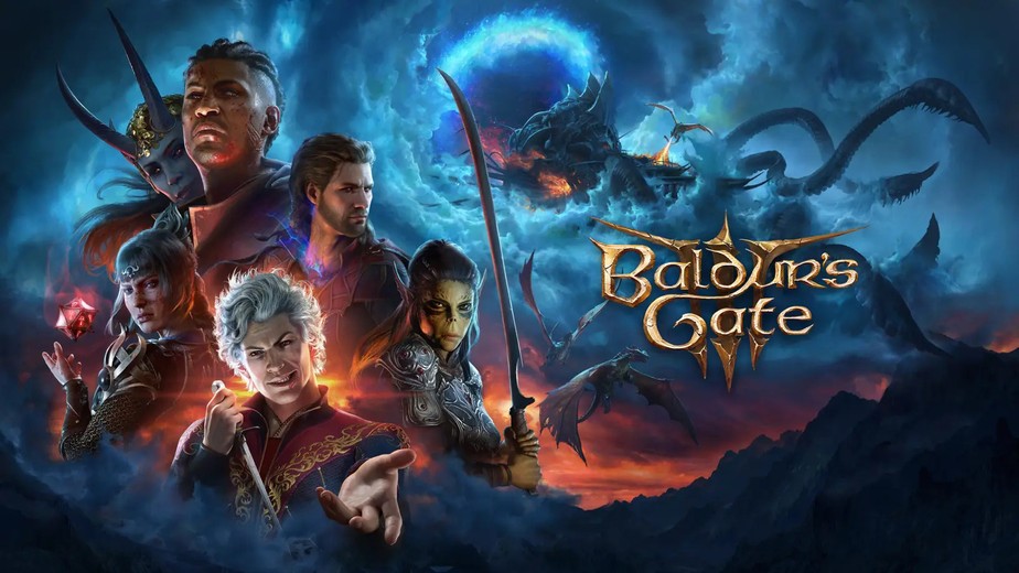 Baldur's Gate 3 ganha o prêmio de jogo do ano em noite eclipsada