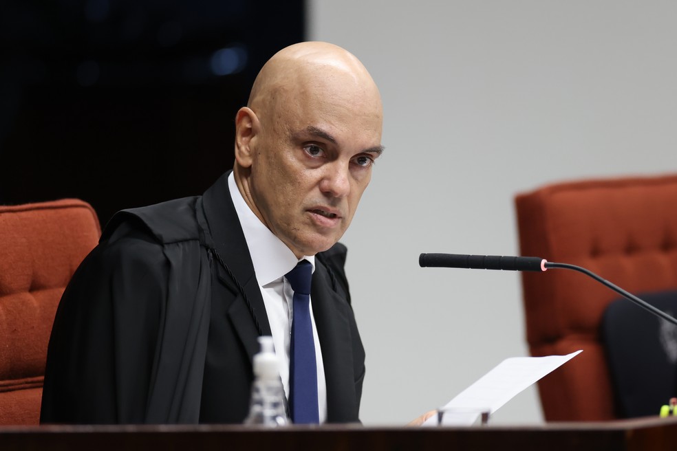 Ministro Alexandre de Moraes, do STF — Foto: Antonio Augusto/STF