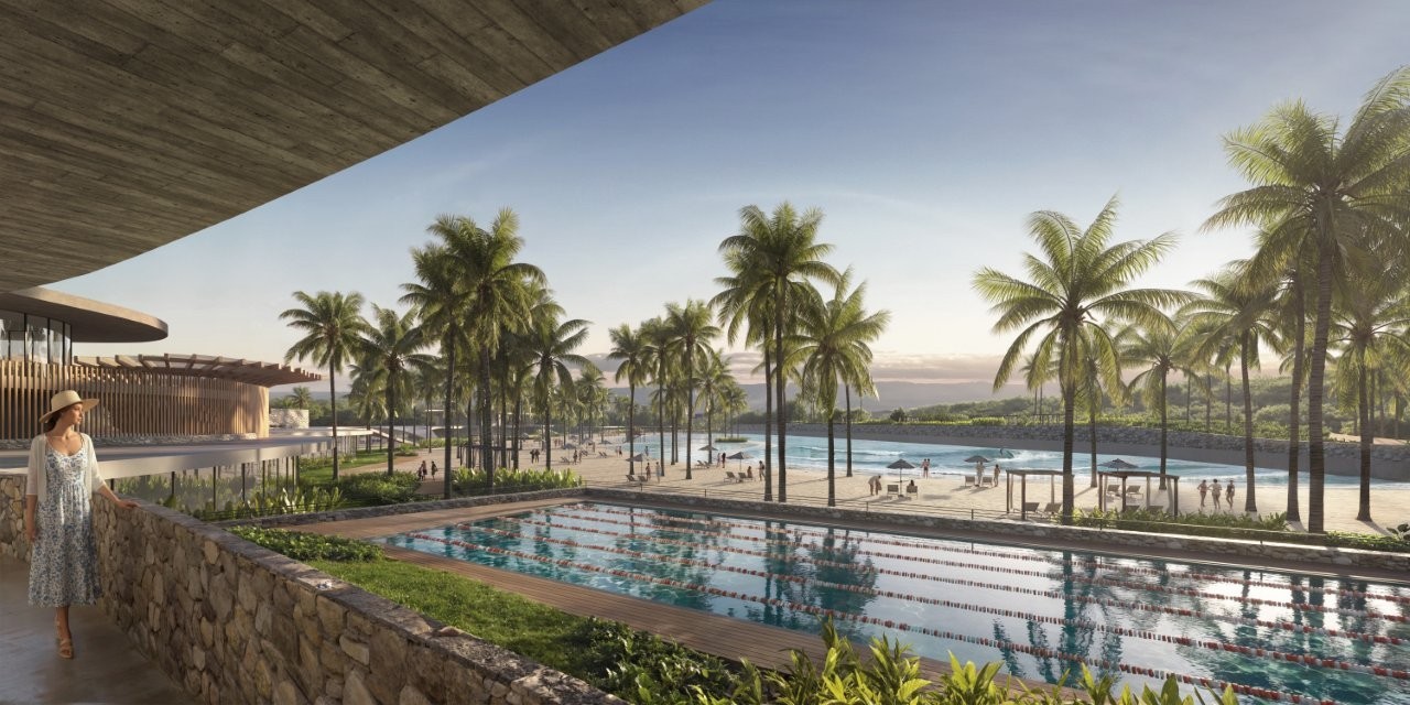 Ocean Club integra tendência de clubes com piscina de ondas